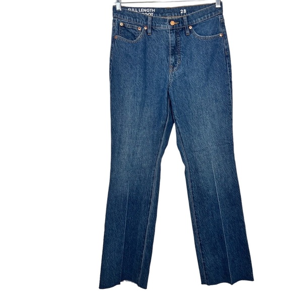NWT J. Crew Full Length Demi Boot High Rise Jeans Sz 28 - Picture 1 of 11